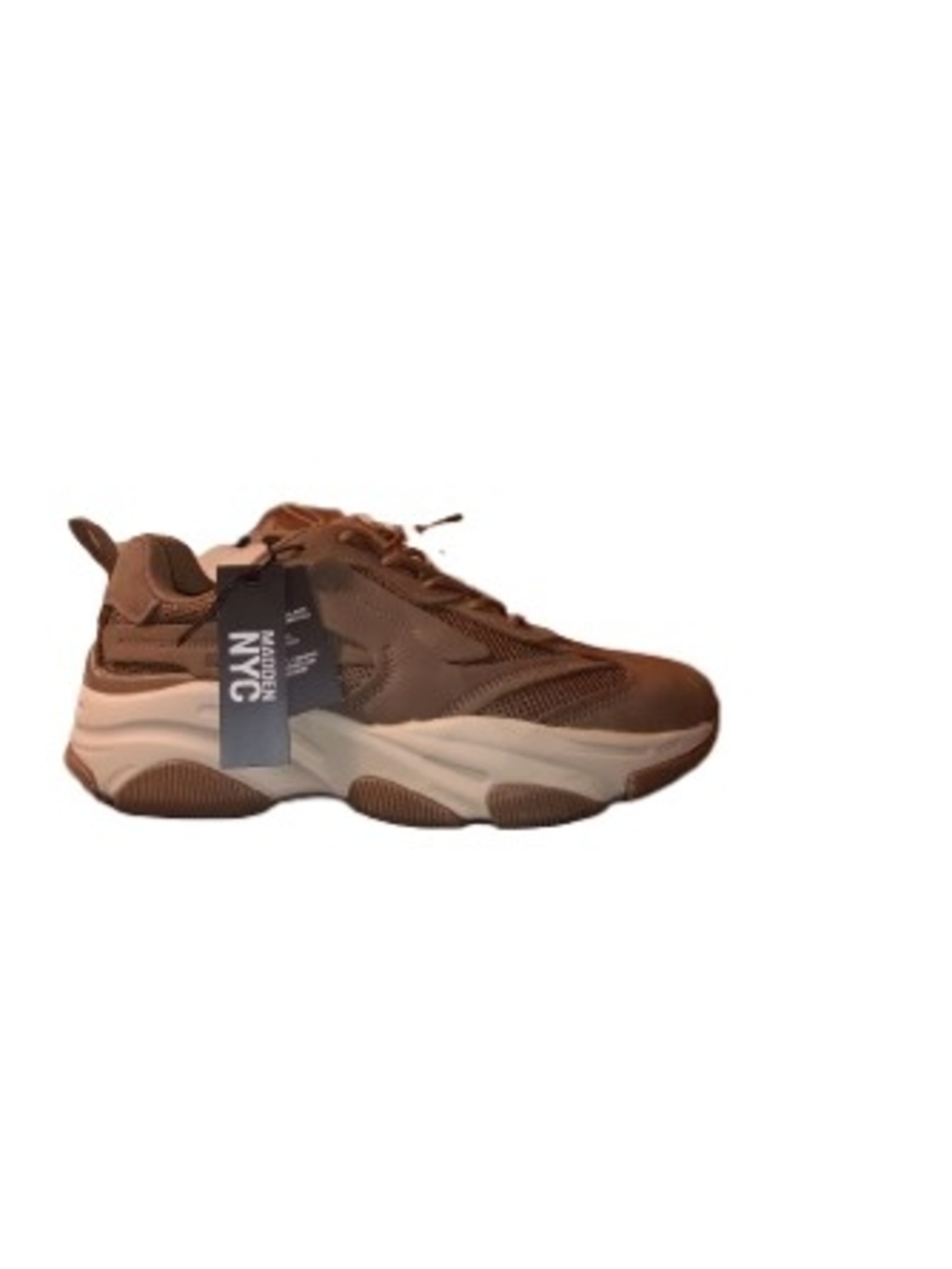 Madden NYC Brown & White Sneakers NWT